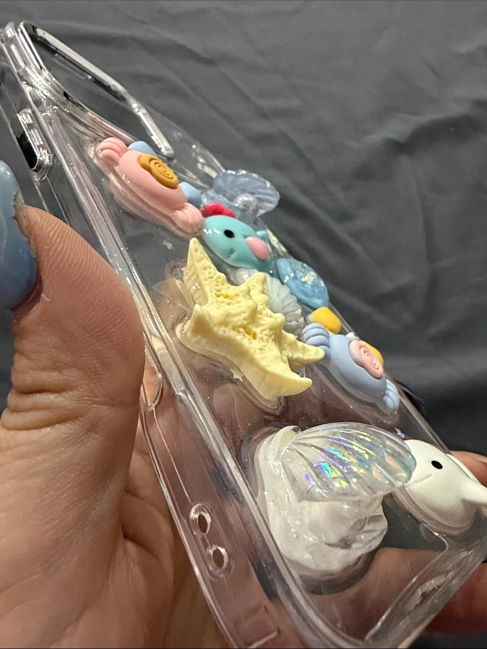 iPhone 17 pro max 3D sea creature case